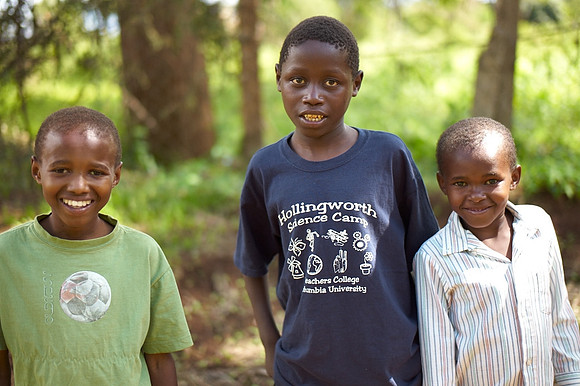Boys being dropped off at home to the village for Christmas