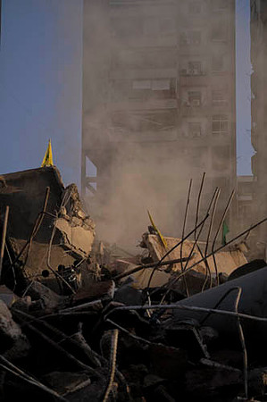 Forced displacement for nearly a million people from Dahieh
