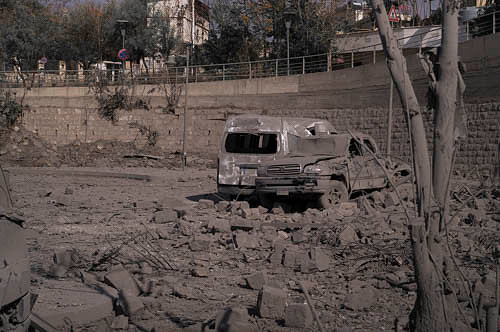 Bombing near Roman temples in Baalbek