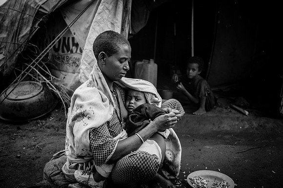 Life in the midst of conflict, where reality is harsh and change is uncertain, Genete Mariam IDP