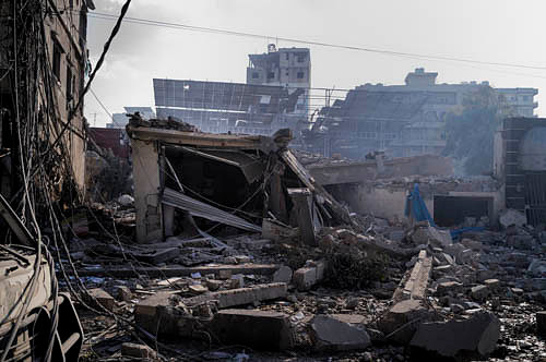 Israel targeted 3 residential buildings in the city of Tyre, Leb