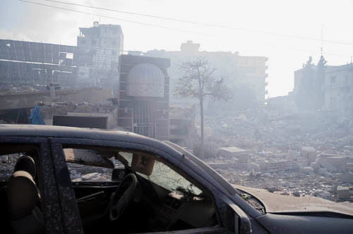 Israel targeted 3 residential buildings in the city of Tyre, Leb