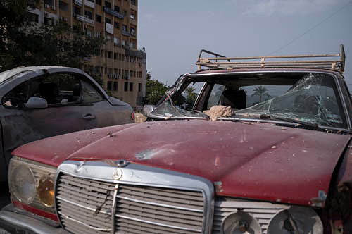 Israel targeted 3 residential buildings in the city of Tyre, Leb