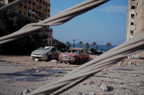 Israel targeted 3 residential buildings in the city of Tyre, Leb