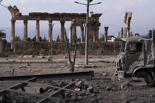 Bombing near Roman temples in Baalbek