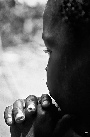 Praying, Uganda