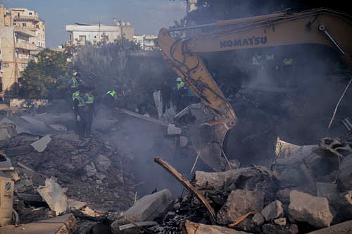 Israel targeted 3 residential buildings in the city of Tyre, Leb