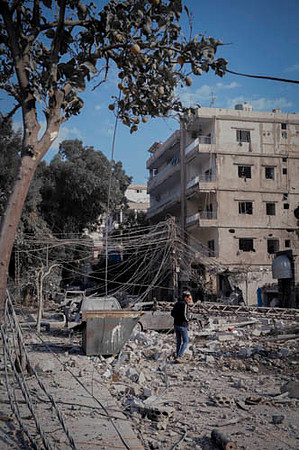 Israel targeted 3 residential buildings in the city of Tyre, Leb