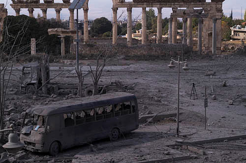 Bombing near Roman temples in Baalbek
