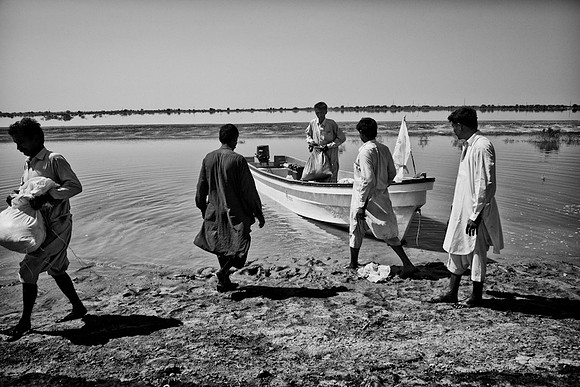 Bringing rations to isolated villages