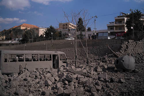 Bombing near Roman temples in Baalbek