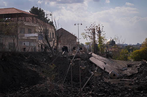 Bombing near Roman temples in Baalbek