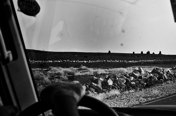 You see them from afar and from the roads so you won't forget to avenge their deaths
