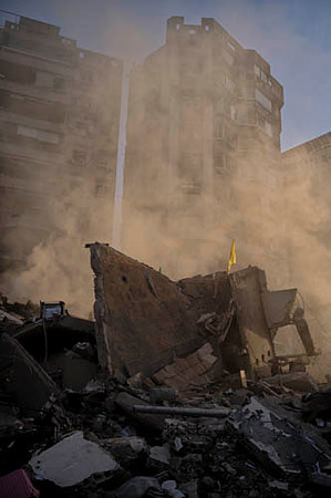 Forced displacement for nearly a million people from Dahieh